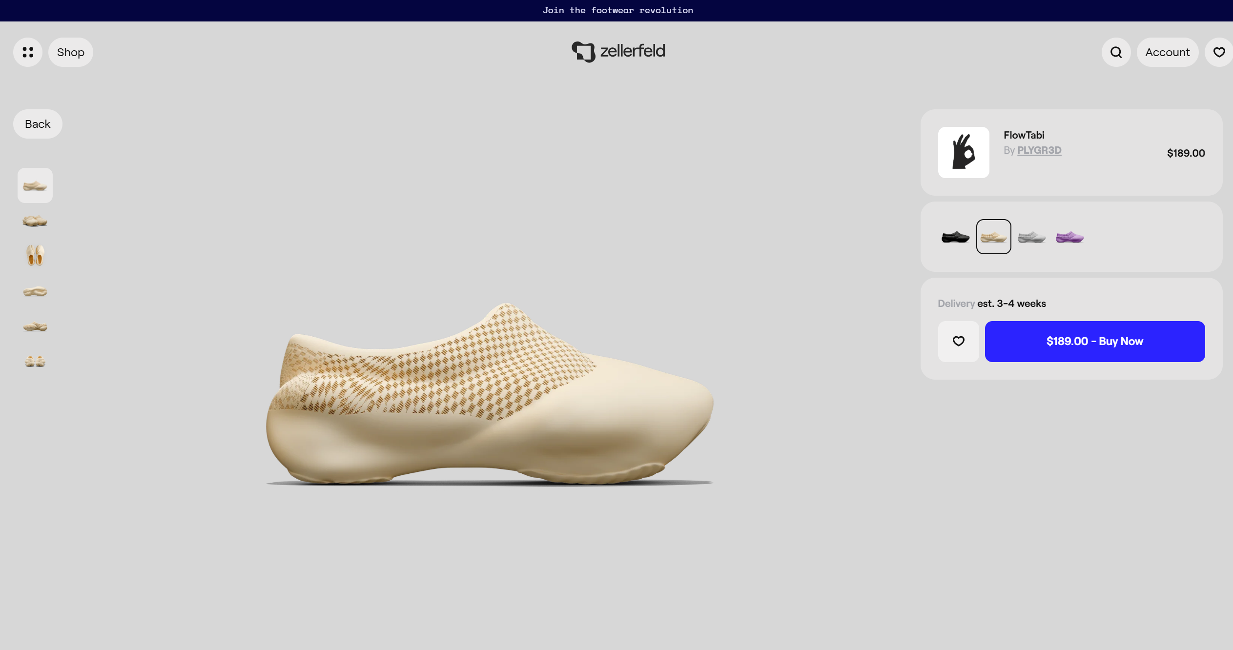 Zellerfeld shop listing screenshot
